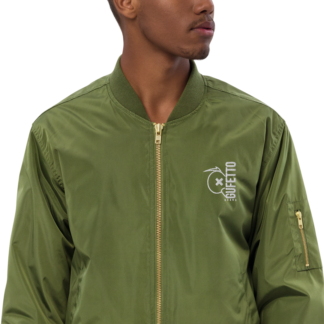 Bomber premium in tessuto riciclato GUFETTO BRAND - Gufetto Brand 