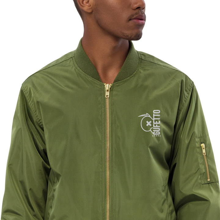 Bomber premium in tessuto riciclato GUFETTO BRAND - Gufetto Brand 