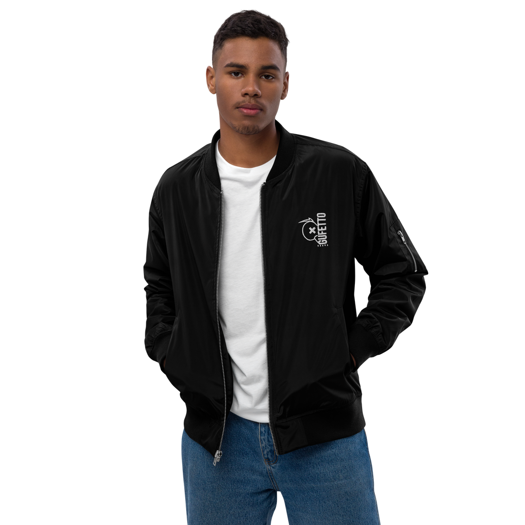 Bomber premium in tessuto riciclato GUFETTO BRAND - Gufetto Brand 