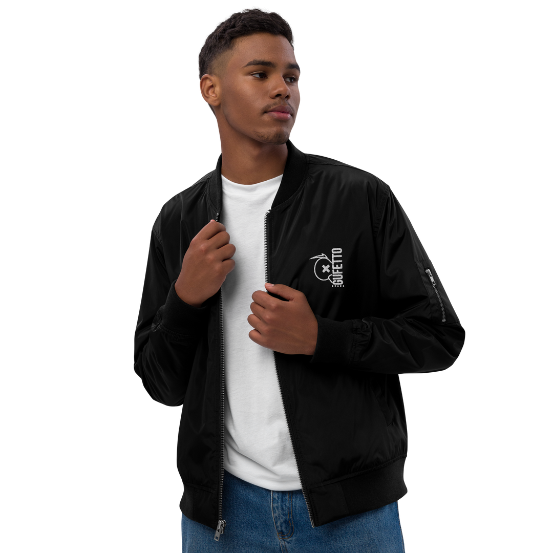 Bomber premium in tessuto riciclato GUFETTO BRAND - Gufetto Brand 