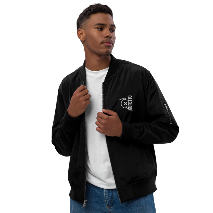 Bomber premium in tessuto riciclato GUFETTO BRAND - Gufetto Brand 