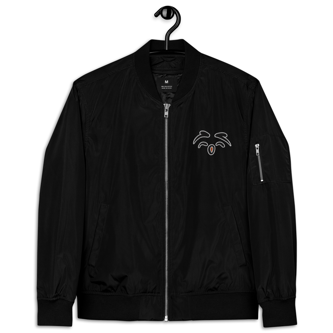 Bomber premium in tessuto riciclato Gufetto Sign - Gufetto Brand 