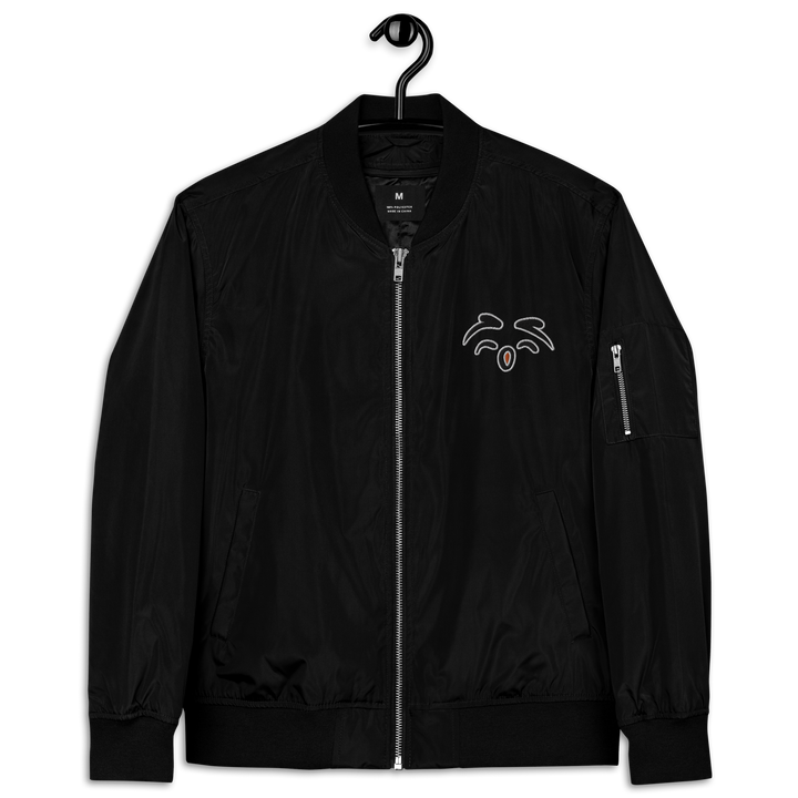 Bomber premium in tessuto riciclato Gufetto Sign - Gufetto Brand 