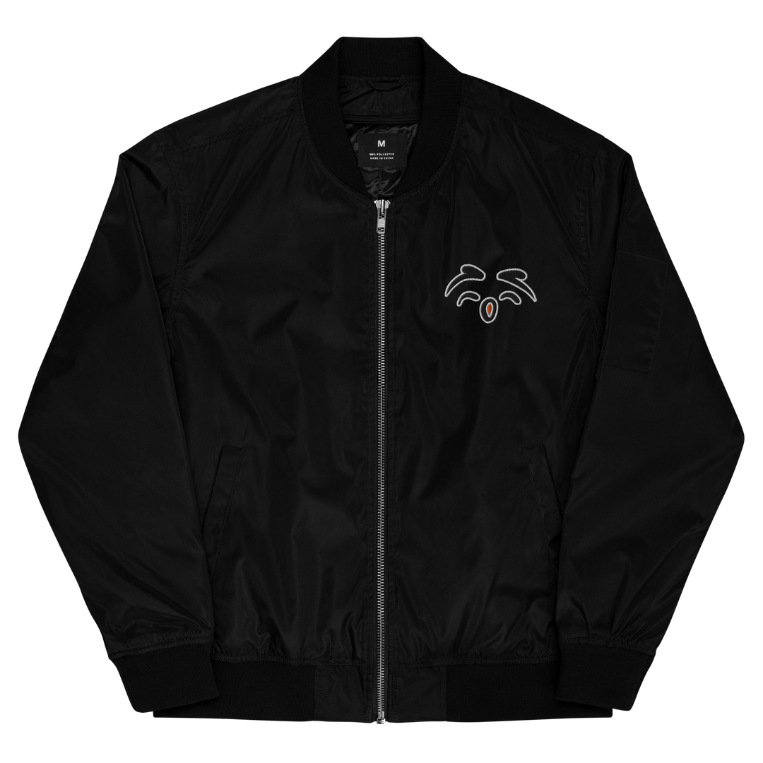 Bomber premium in tessuto riciclato Gufetto Sign - Gufetto Brand 