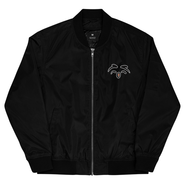 Bomber premium in tessuto riciclato Gufetto Sign - Gufetto Brand 