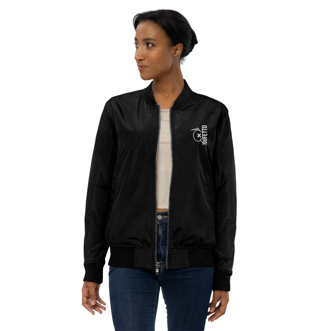 Bomber premium in tessuto riciclato GUFETTO BRAND - Gufetto Brand 