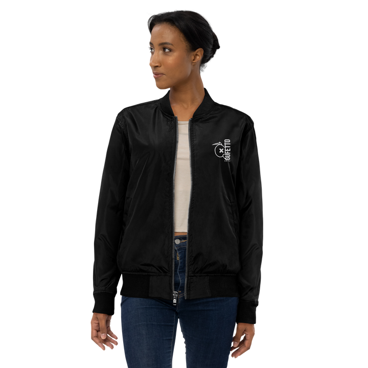 Bomber premium in tessuto riciclato GUFETTO BRAND - Gufetto Brand 