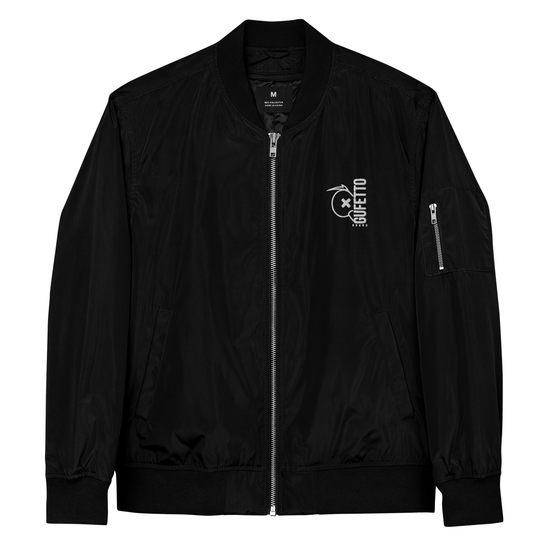 Bomber premium in tessuto riciclato GUFETTO BRAND - Gufetto Brand 