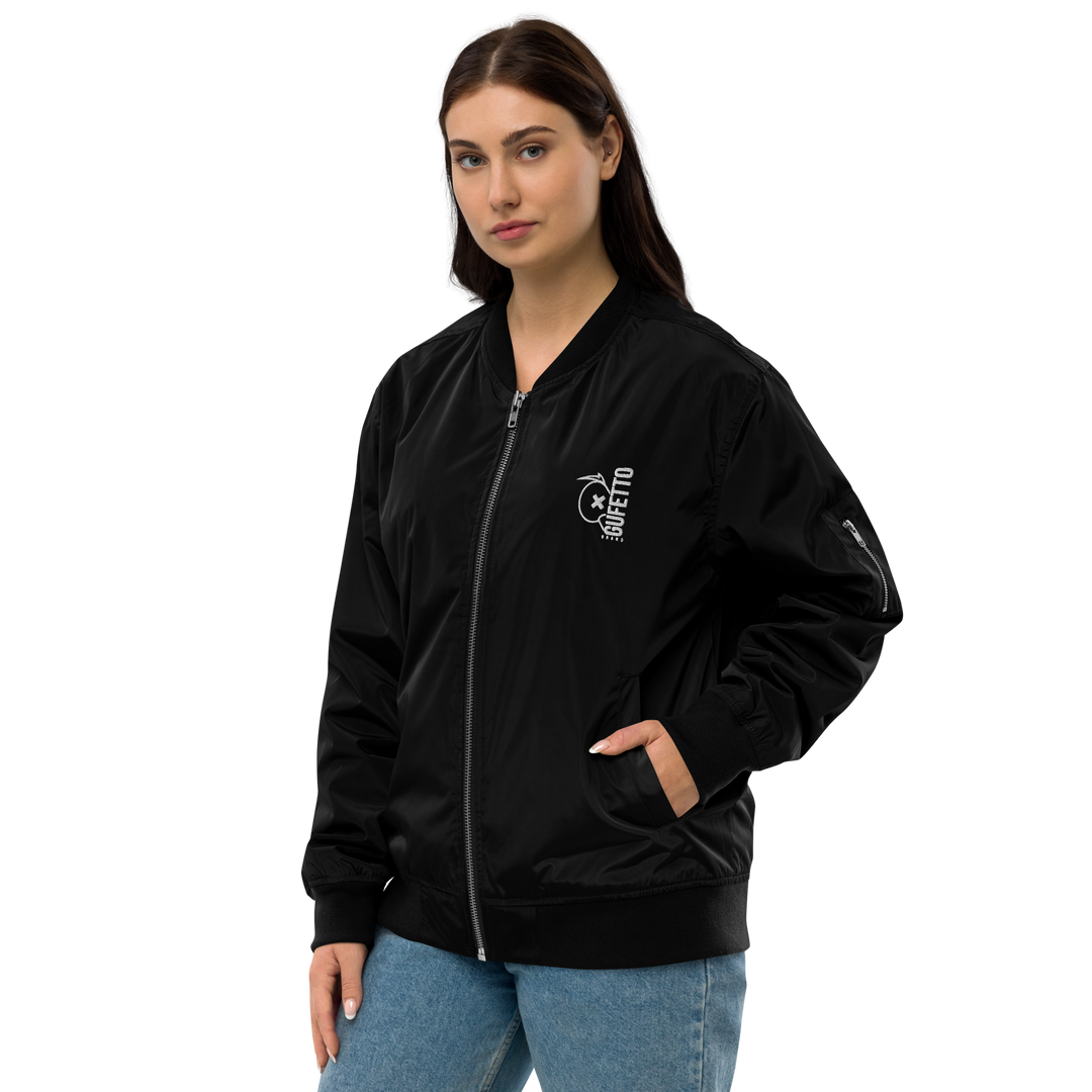 Bomber premium in tessuto riciclato GUFETTO BRAND - Gufetto Brand 