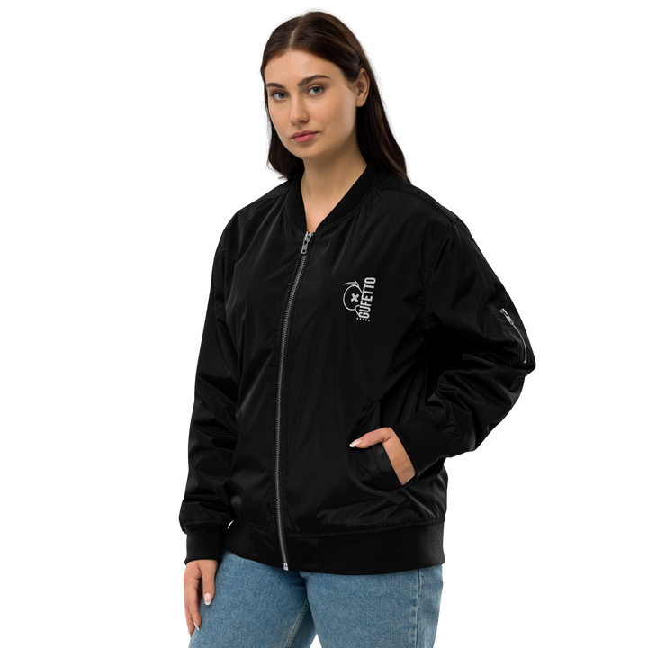 Bomber premium in tessuto riciclato GUFETTO BRAND - Gufetto Brand 