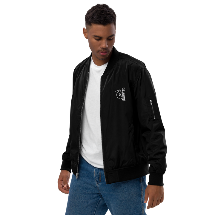 Bomber premium in tessuto riciclato GUFETTO BRAND - Gufetto Brand 
