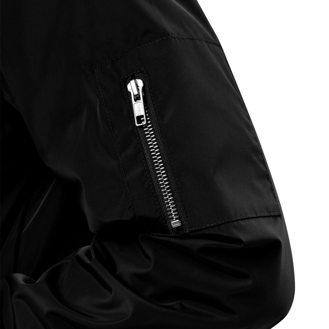 Bomber premium in tessuto riciclato Gufetto Sign - Gufetto Brand 