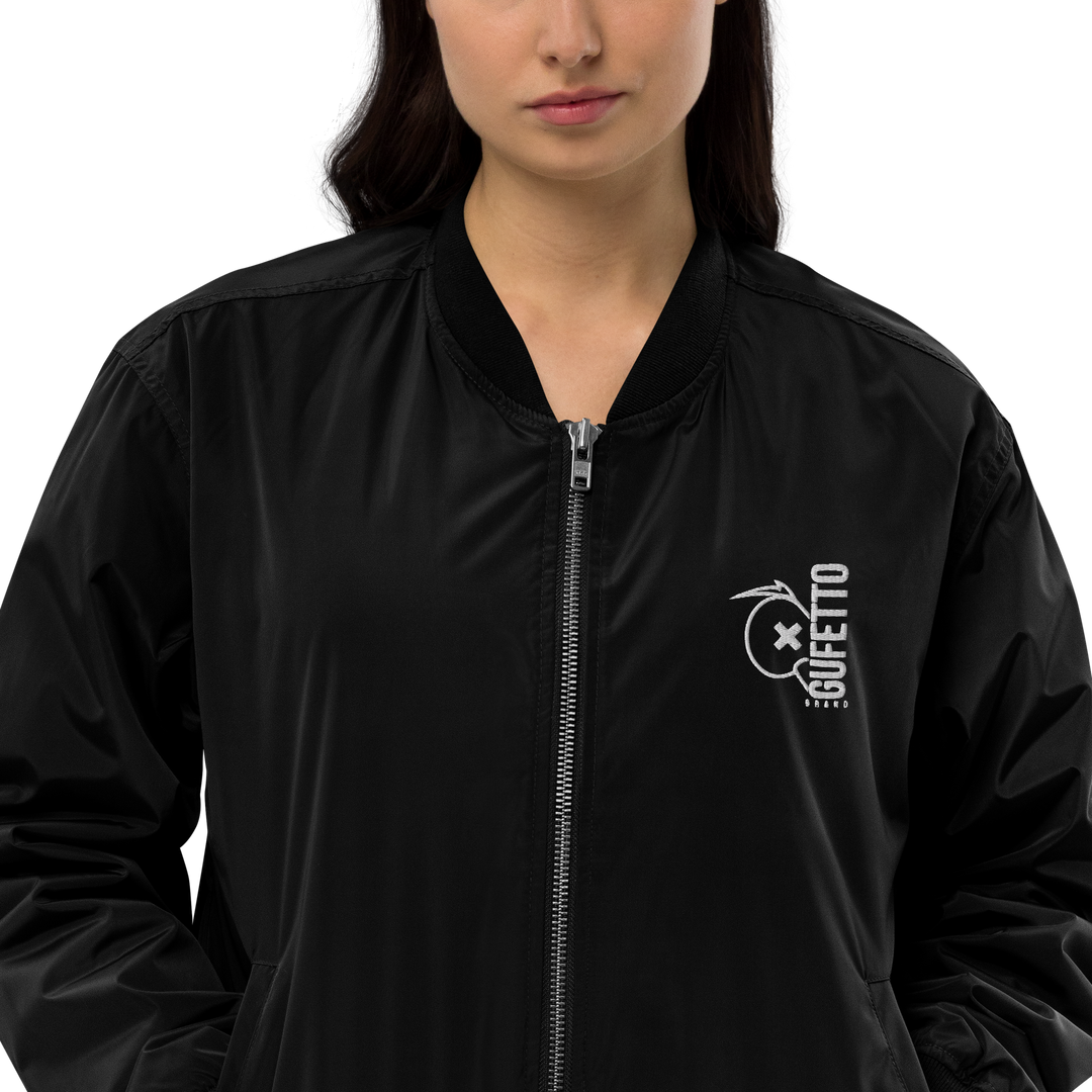 Bomber premium in tessuto riciclato GUFETTO BRAND - Gufetto Brand 