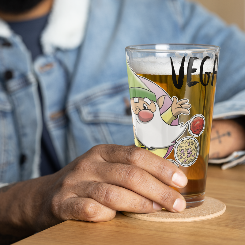 Bicchiere da birra VEGANOLO - Gufetto Brand 