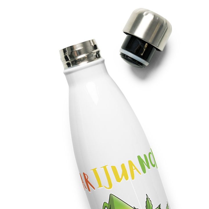 Borraccia in acciaio inossidabile MARIJUANOLO - Gufetto Brand 