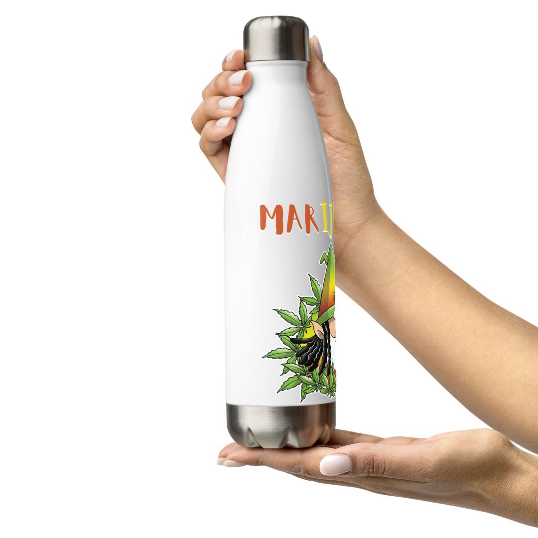 Borraccia in acciaio inossidabile MARIJUANOLO - Gufetto Brand 