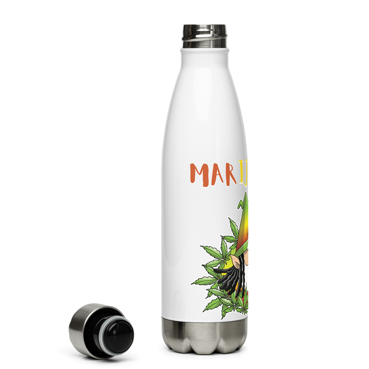 Borraccia in acciaio inossidabile MARIJUANOLO - Gufetto Brand 