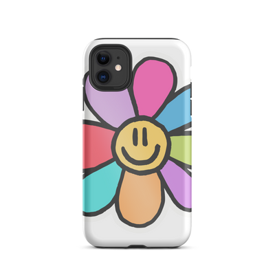 Cover iPhone rigida Flower - Gufetto Brand 