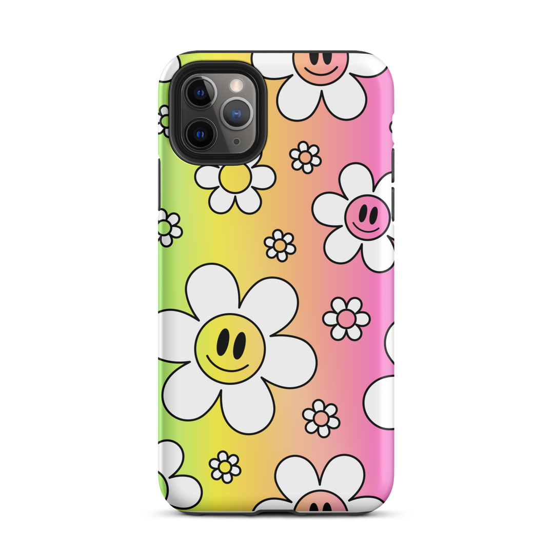 Cover iPhone rigida Flower Smile - Gufetto Brand 