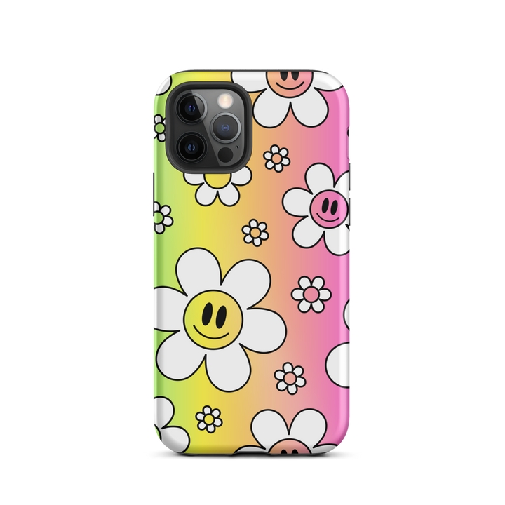 Cover iPhone rigida Flower Smile - Gufetto Brand 