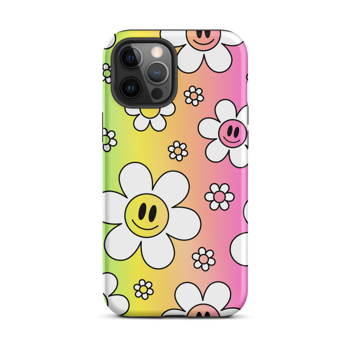 Cover iPhone rigida Flower Smile - Gufetto Brand 