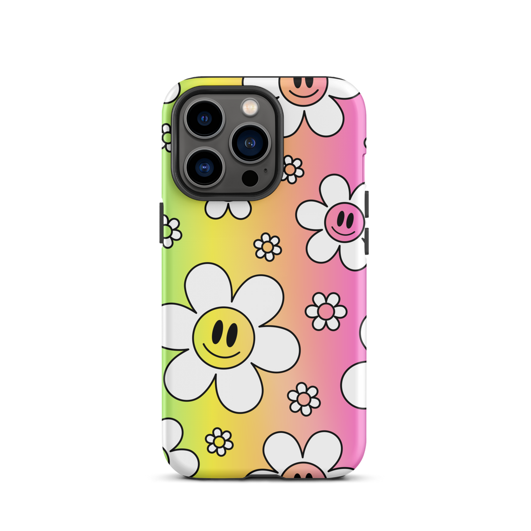 Cover iPhone rigida Flower Smile - Gufetto Brand 