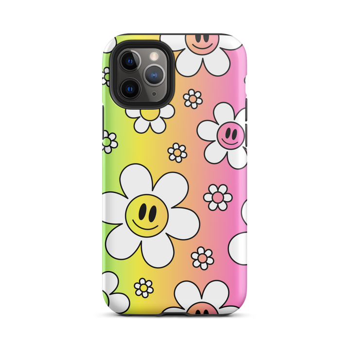 Cover iPhone rigida Flower Smile - Gufetto Brand 