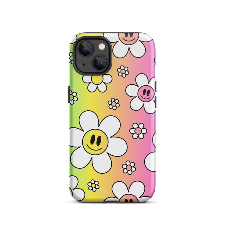 Cover iPhone rigida Flower Smile - Gufetto Brand 