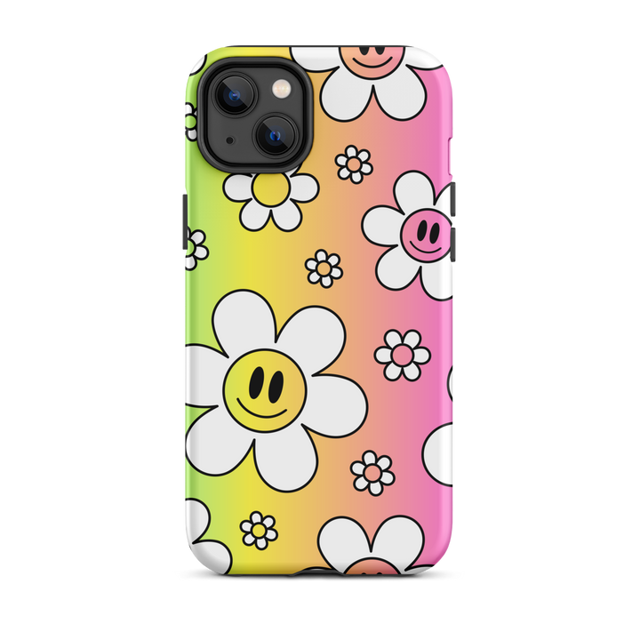 Cover iPhone rigida Flower Smile - Gufetto Brand 