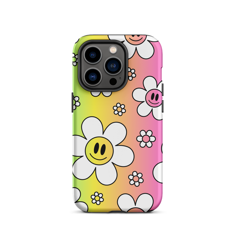 Cover iPhone rigida Flower Smile - Gufetto Brand 