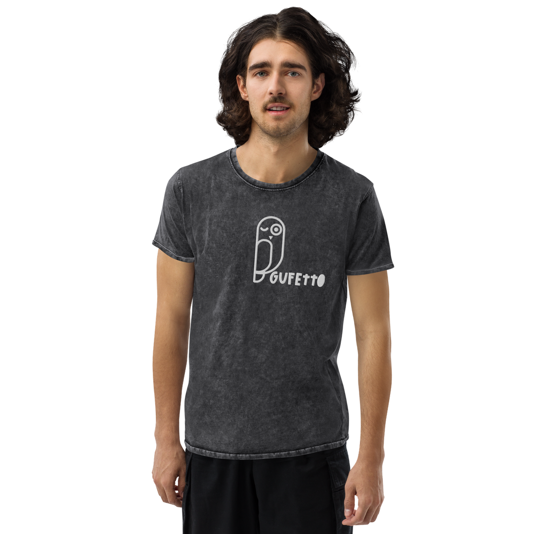 T-shirt di jeans Gufetto - Gufetto Brand 