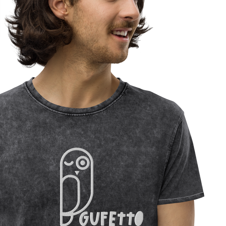 T-shirt di jeans Gufetto - Gufetto Brand 