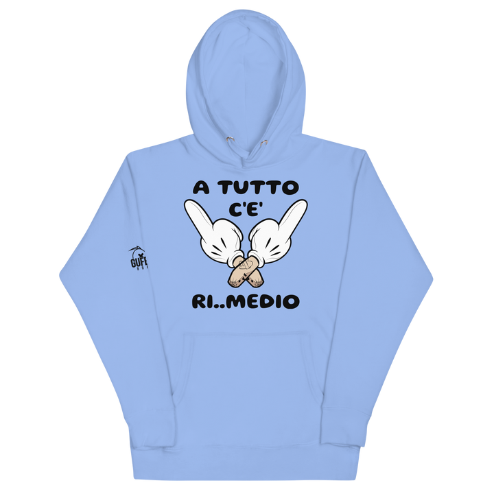 Felpa con cappuccio unisex Ri..Medio - Gufetto Brand 