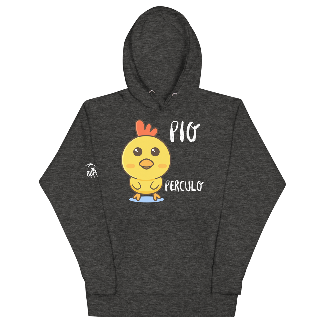 Felpa con cappuccio unisex Pio Perculo - Gufetto Brand 