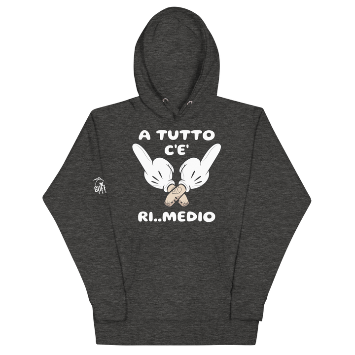 Felpa con cappuccio unisex Ri..Medio - Gufetto Brand 