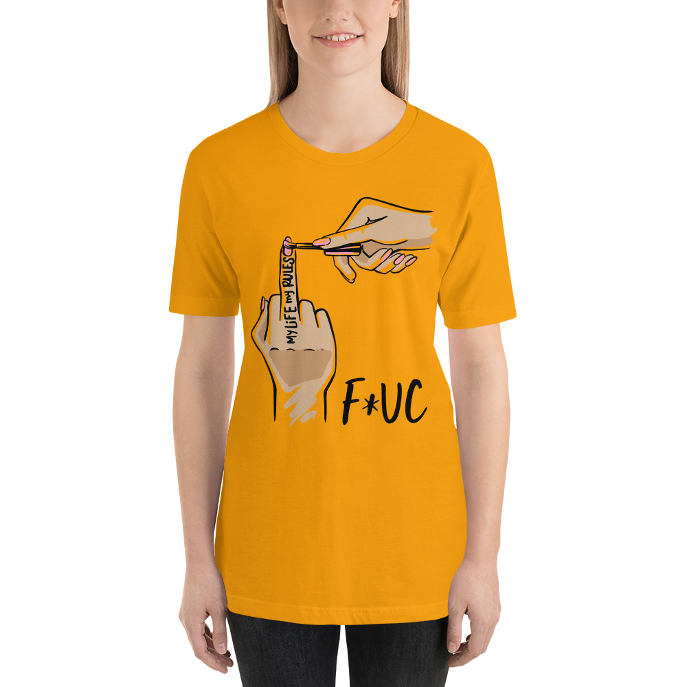Maglietta unisex F*CK - Gufetto Brand 