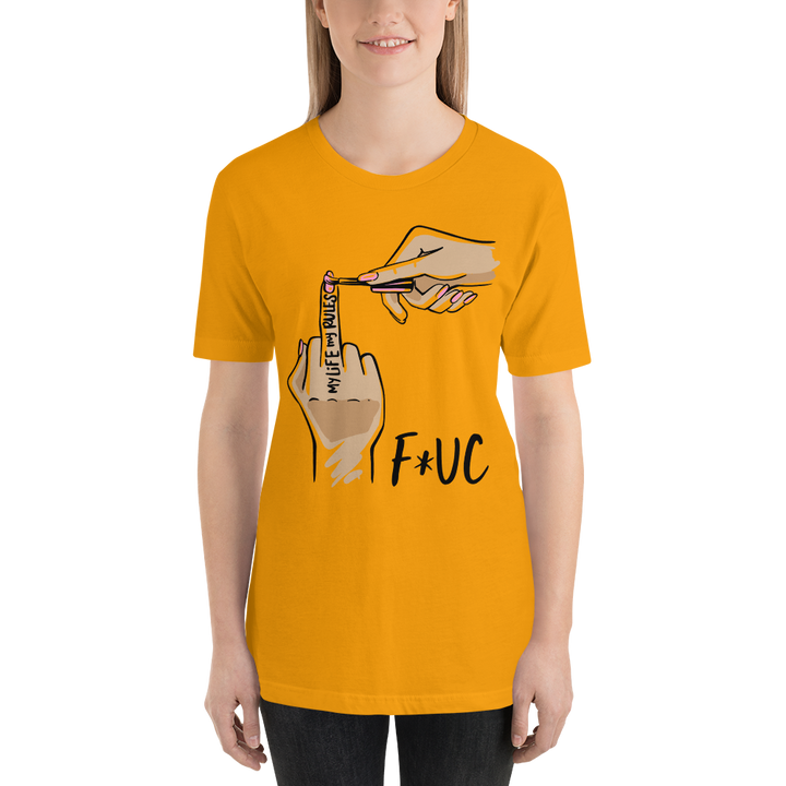 Maglietta unisex F*CK - Gufetto Brand 