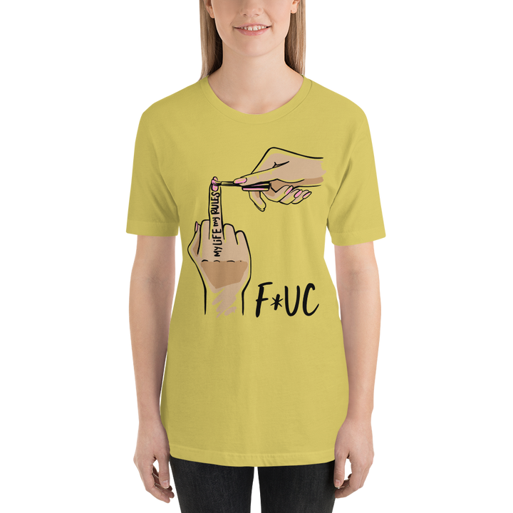Maglietta unisex F*CK - Gufetto Brand 