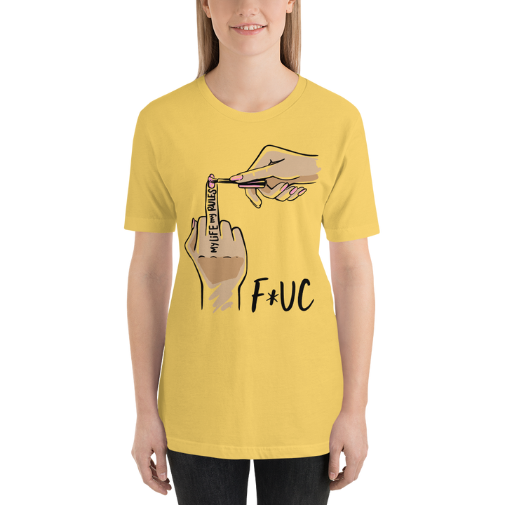 Maglietta unisex F*CK - Gufetto Brand 