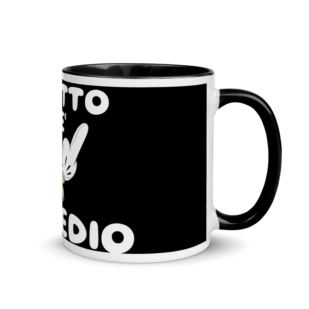 Tazza con interno colorato Ri..Medio - Gufetto Brand 