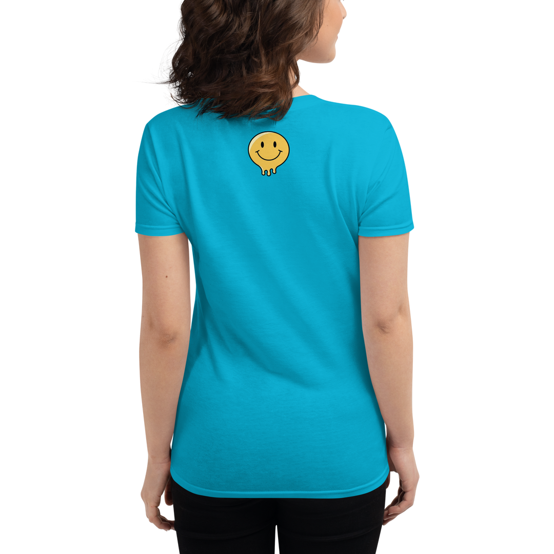 T-shirt da donna a manica corta Sarcasmo - Gufetto Brand 