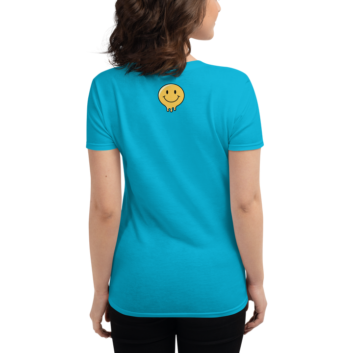 T-shirt da donna a manica corta Sarcasmo - Gufetto Brand 