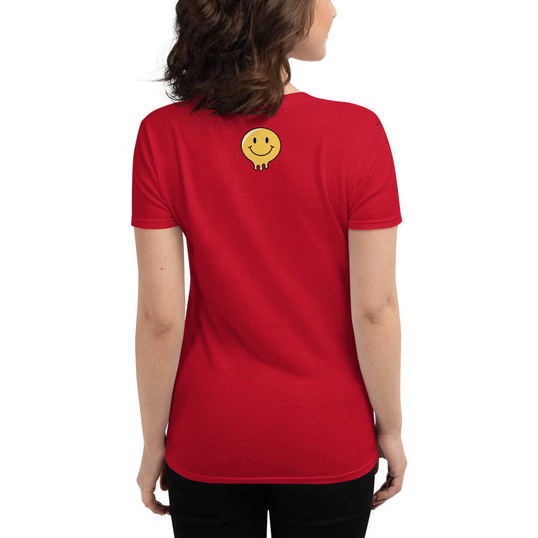 T-shirt da donna a manica corta Sarcasmo - Gufetto Brand 