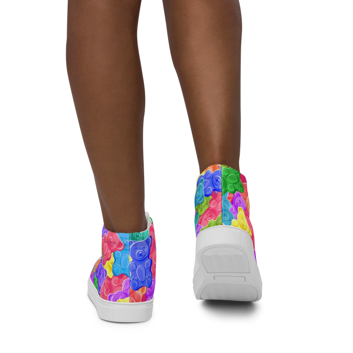 Sneakers alte in tela da donna Orsetti Gummy - Gufetto Brand 