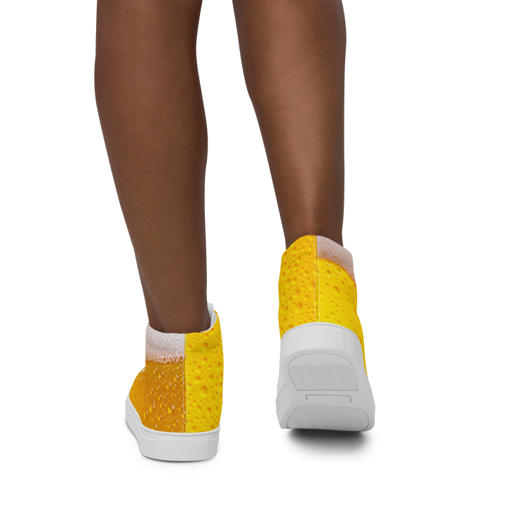 Sneakers alte in tela da donna BIRRA - Gufetto Brand 