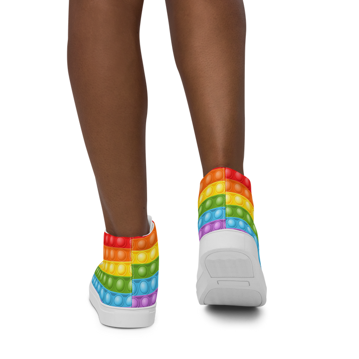 Sneakers alte in tela da donna FIDGET - Gufetto Brand 