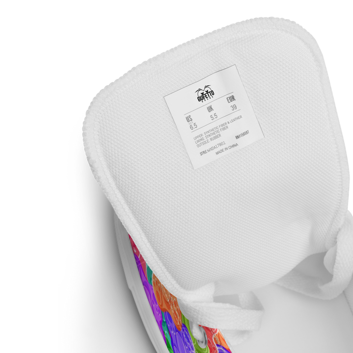 Sneakers alte in tela da donna Orsetti Gummy - Gufetto Brand 