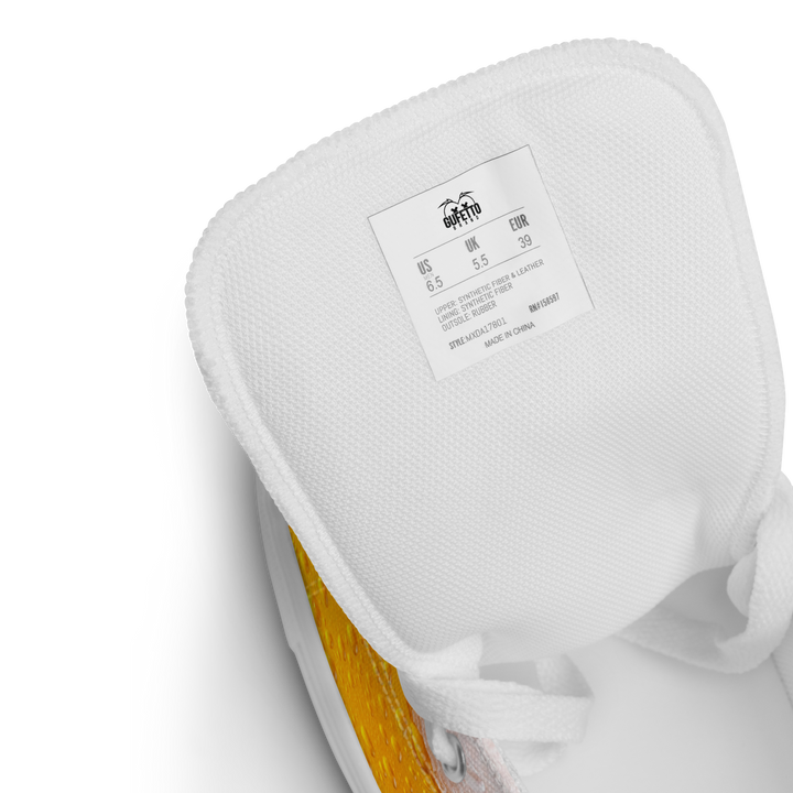 Sneakers alte in tela da donna BIRRA - Gufetto Brand 