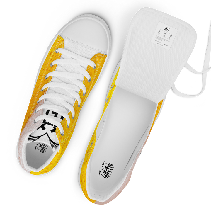 Sneakers alte in tela da donna BIRRA - Gufetto Brand 