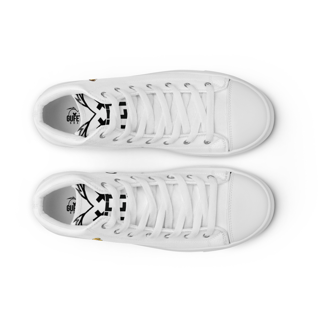 Sneakers alte in tela da donna PRINCIPESSE 2.0 Limited Edition - Gufetto Brand 